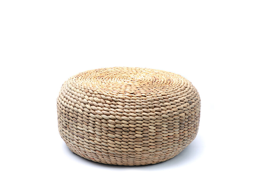 De Hyacint Poef - Naturel - M