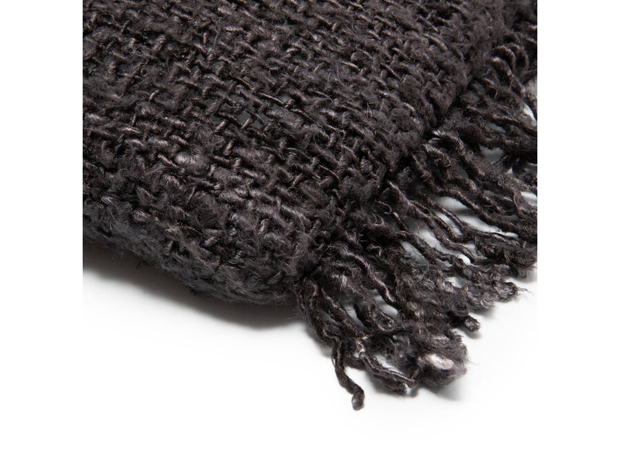 De Oh My Gee Kussenhoes - Black Navy - 30x50