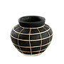Le Vase Belly - Noir Naturel - M