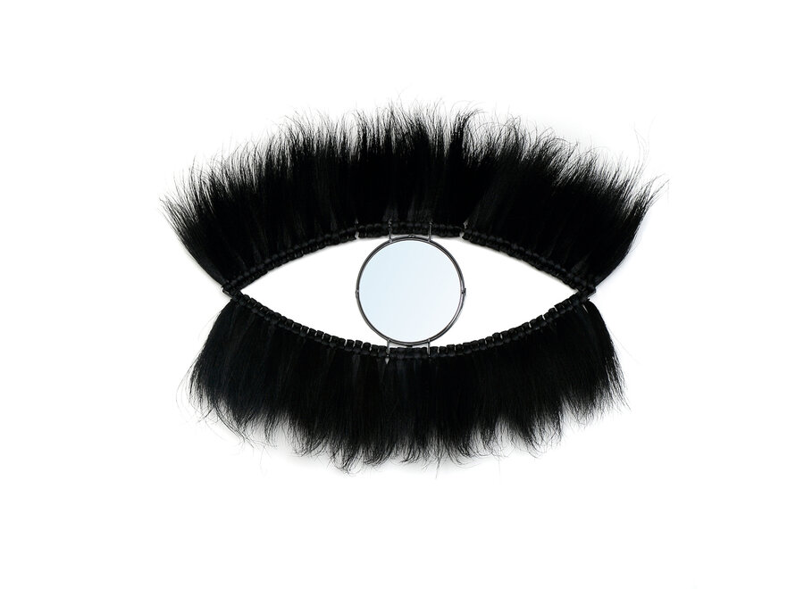De Black Eye Spiegel - Zwart