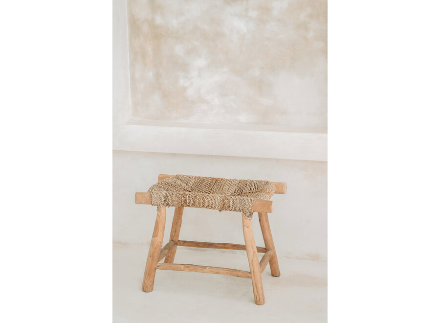 De Porto Seagrass Stoel - Naturel - M