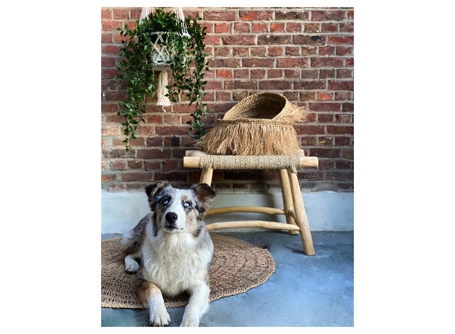 De Porto Seagrass Stoel - Naturel - M