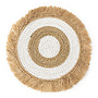 De Seagrass Raffia Placemat - Natuurlijk Wit