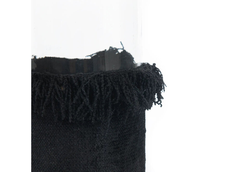 The Oh My Gee Candle Holder - Black Velvet - XXL