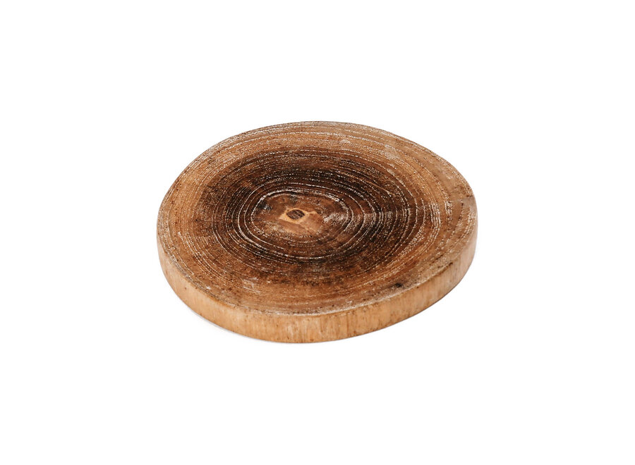 Der Teak-Root-Boho-Untersetzer