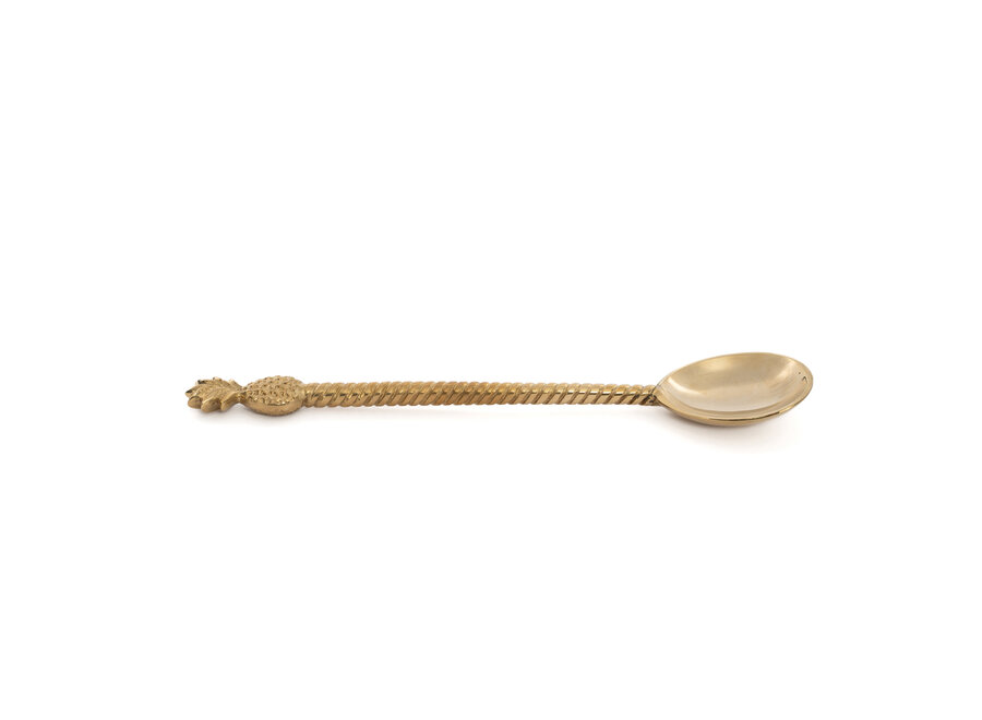 De Pineapple Salad Spoon - Goud