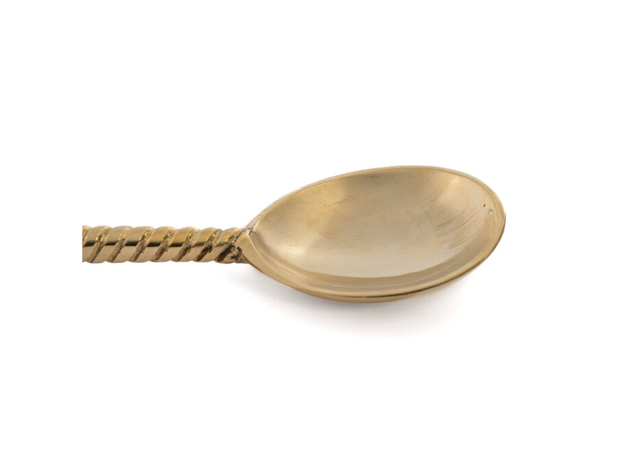 Die Pineapple Salatlöffel - Goldfarben