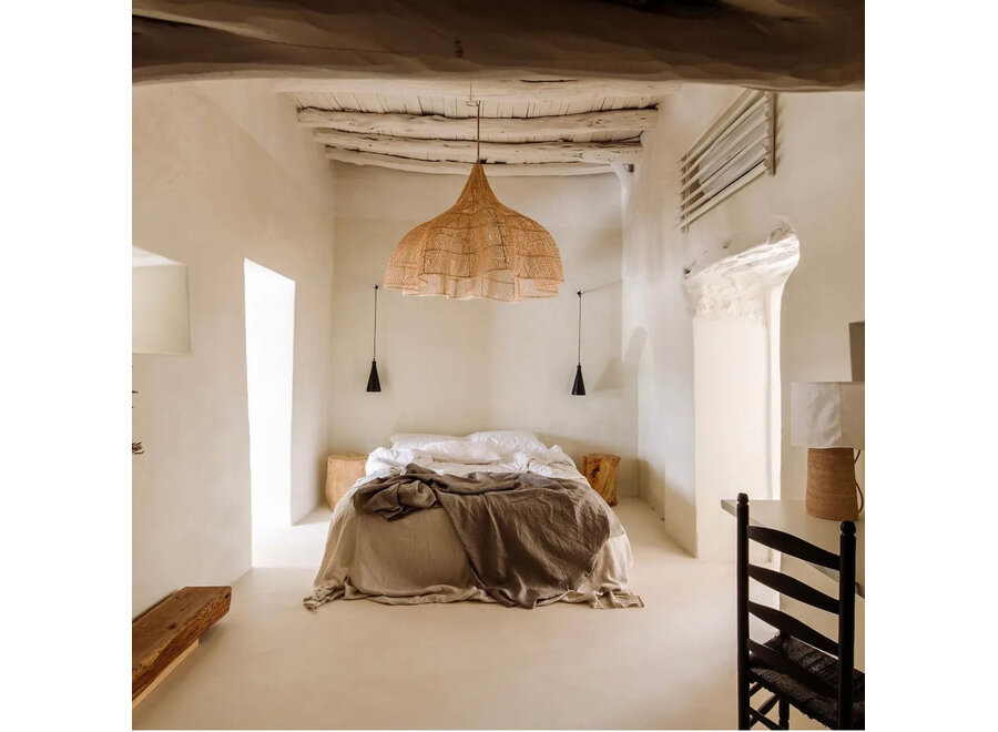 La Lampada a Sospensione Whipped - Naturale - XXL