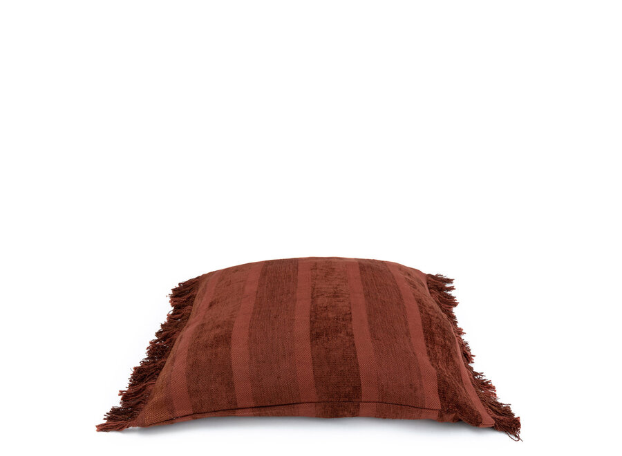La Housse de Coussin Oh My Gee - Velours Bordeaux - 60x60