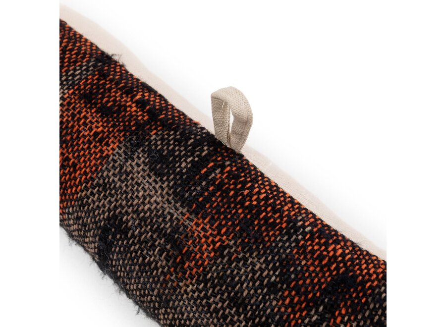 The Oh My Gee Doorstop - Black Orange