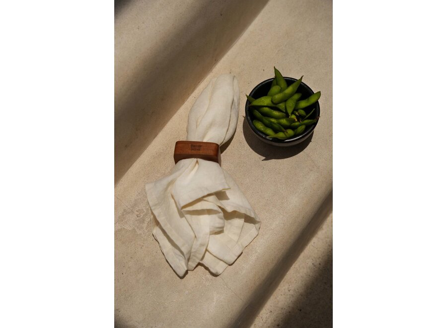 The Linen Napkin - White - Set of 4