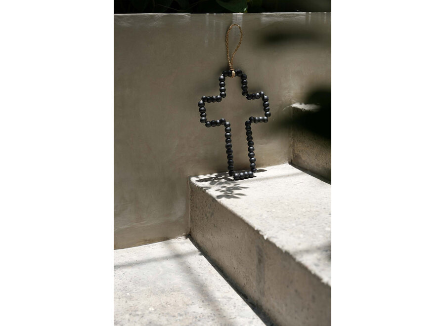 The Wooden Cross - Black