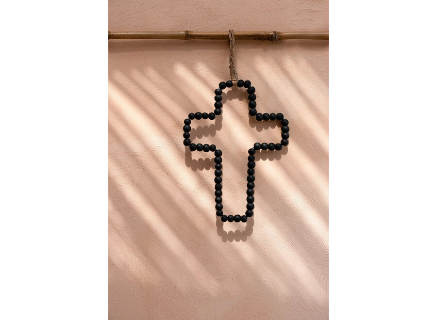 The Wooden Cross - Black