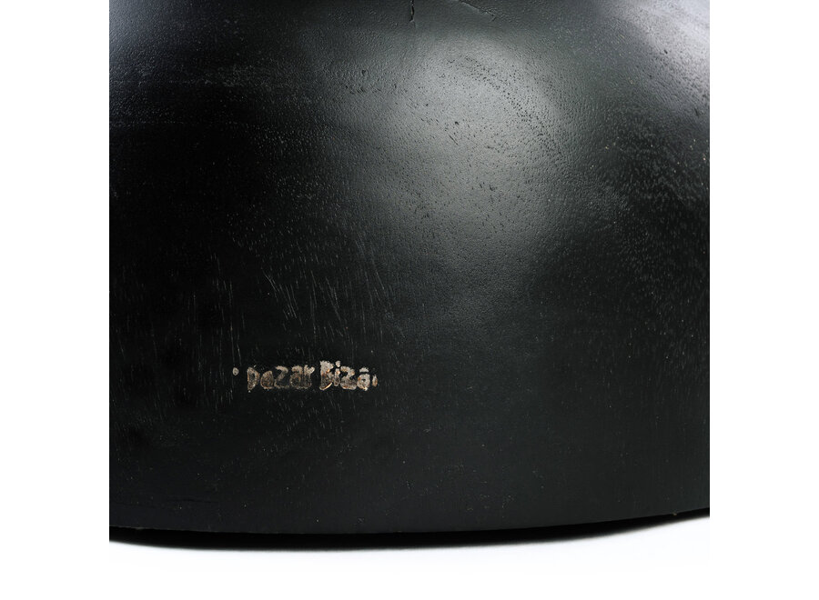 Le Tabouret Karbun - Noir Naturel