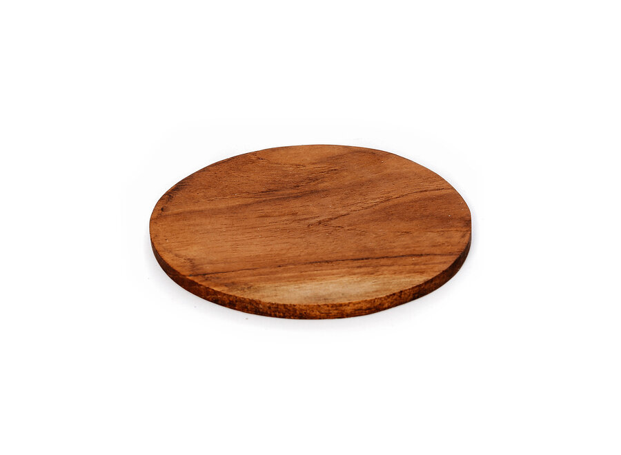 The Teak Root Nordic Coaster