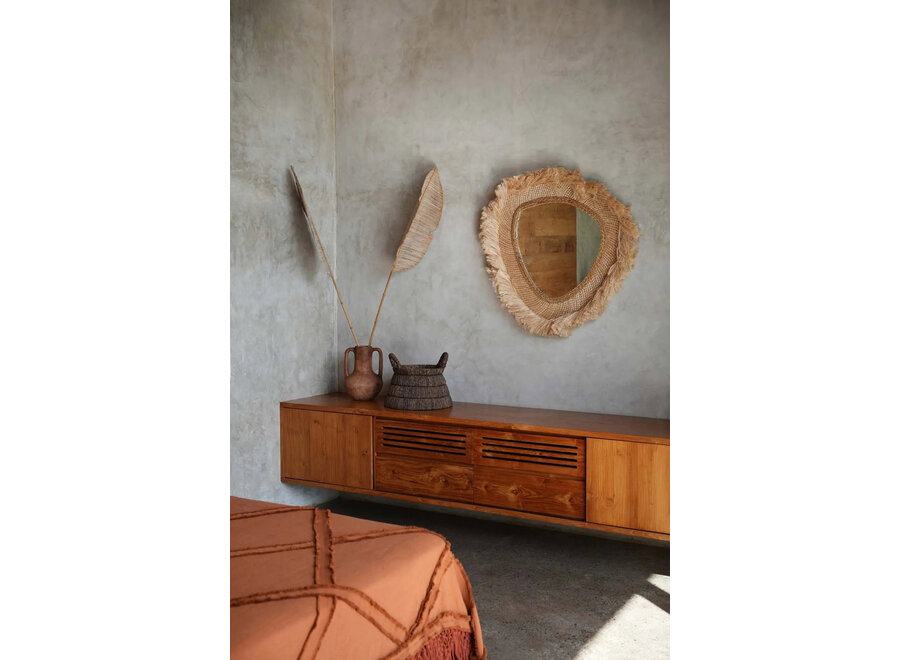 The La Contessa Mirror - Natural - L