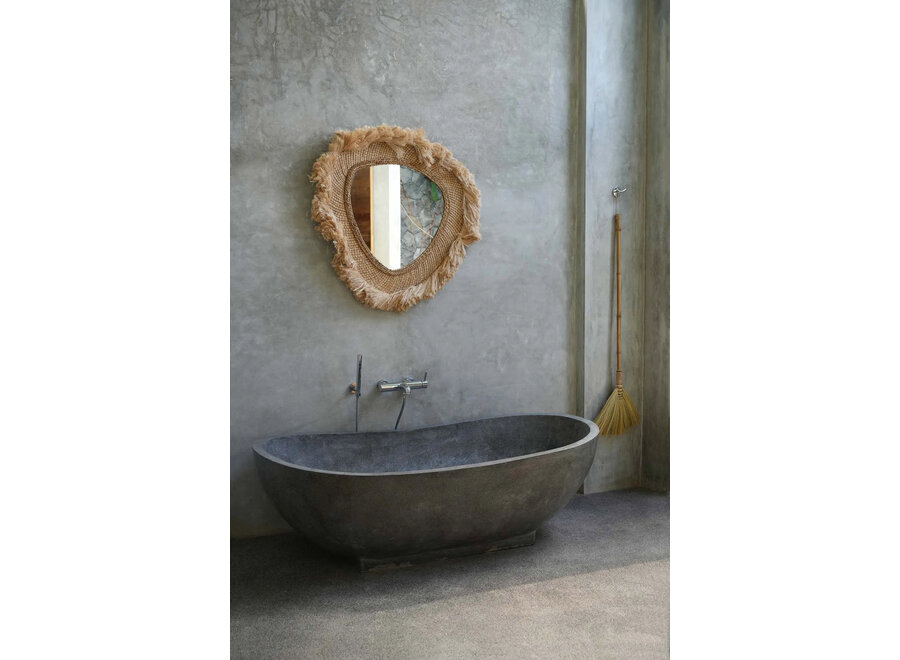 The La Contessa Mirror - Natural - L