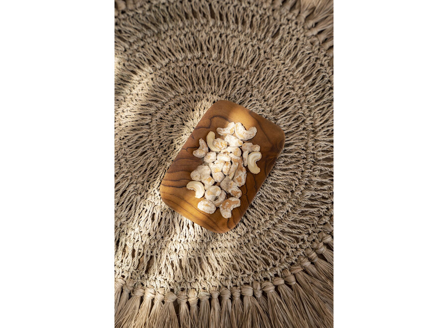 El Plato de Acompañamiento Teak Root