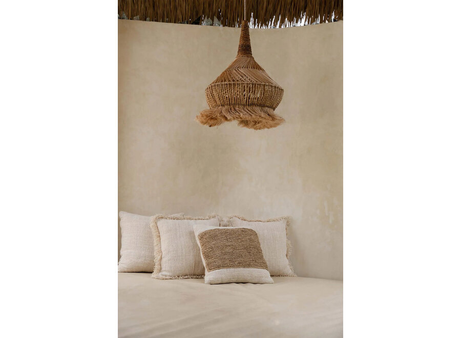 Die Hippy Tipi Pendelleuchte - Natur - L