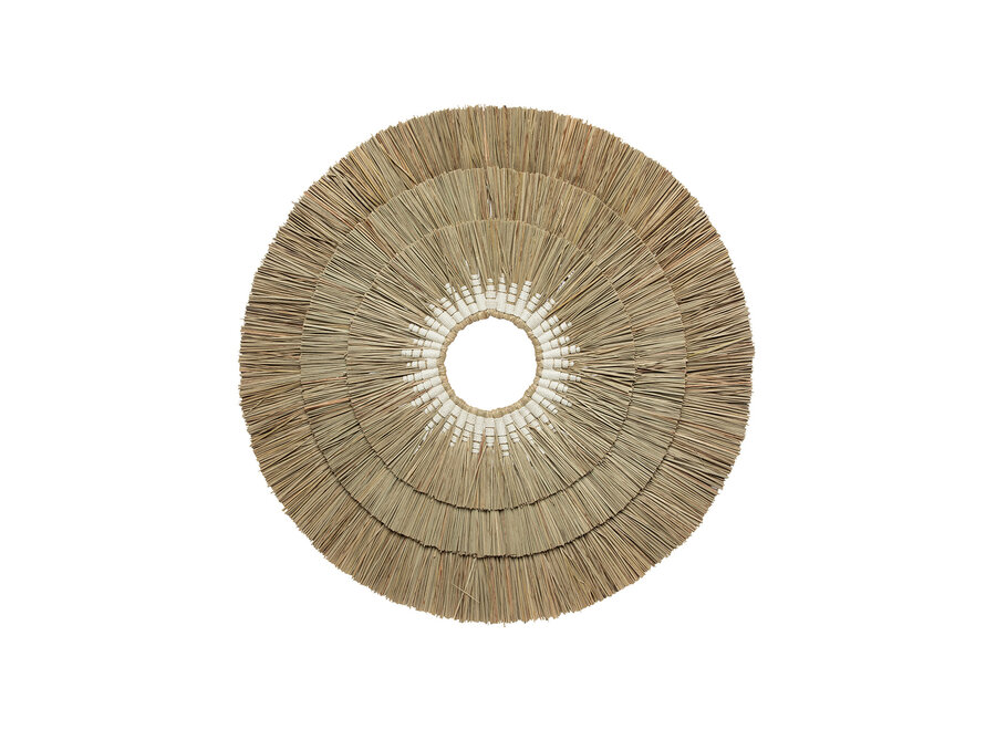 Déco Murale Mengdong - Naturel Blanc