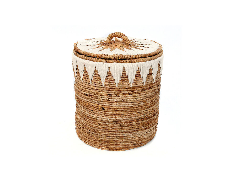 The Banana Stitched Laundry Baskets - L