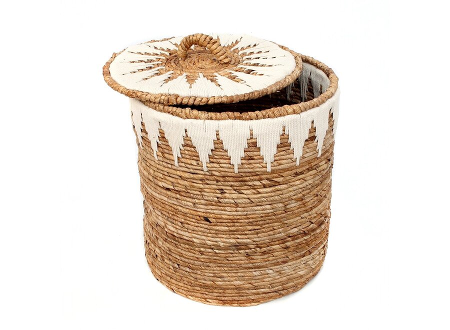 The Banana Stitched Laundry Baskets - L