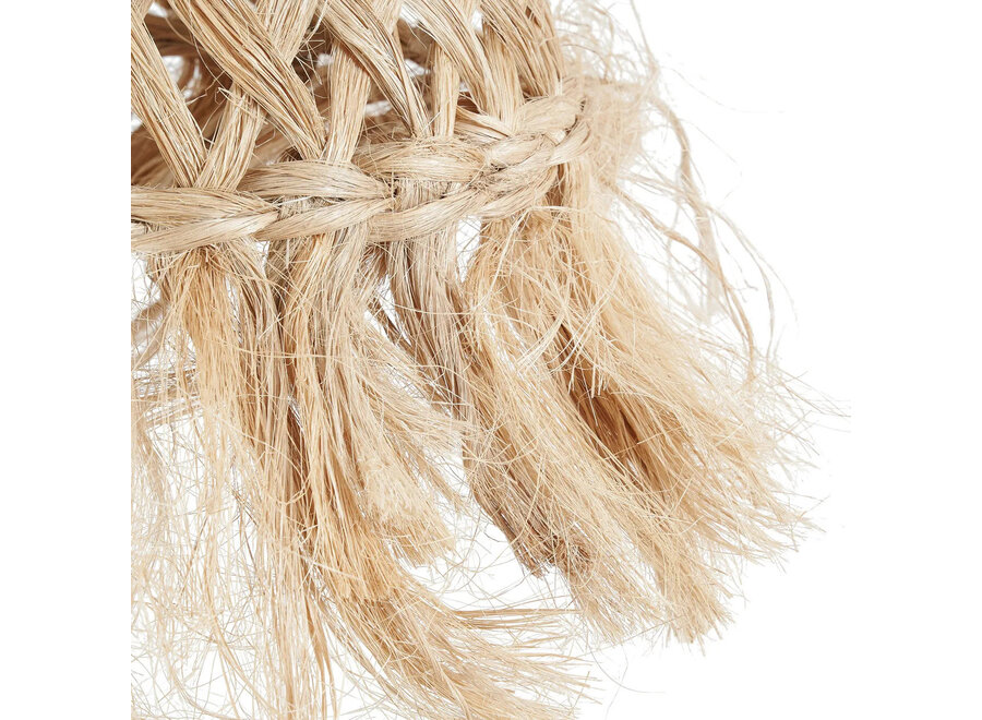 La Lampada a Sospensione Abaca Jelly Fish - Naturale - S