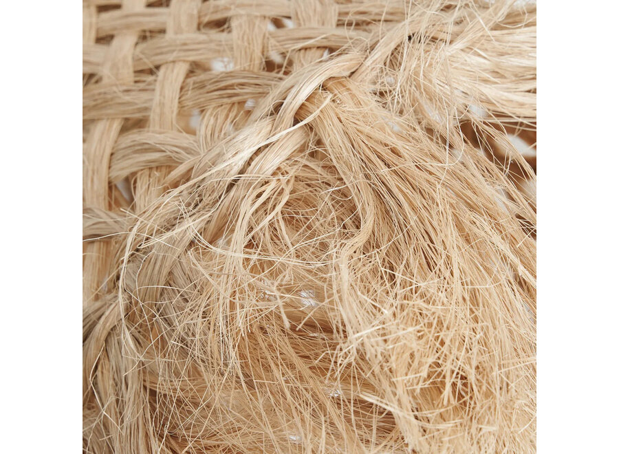 La Suspension Abaca Jelly Fish - Naturel - S