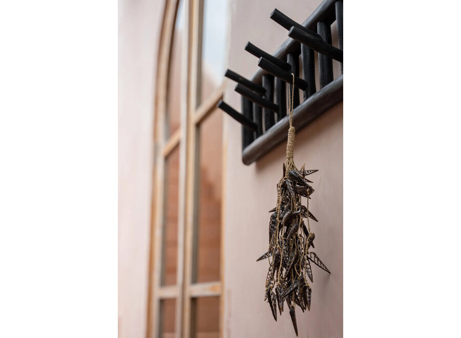 Le Pompon Coquillage Licorne - Marron