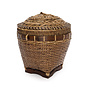 De Colonial Storage Mand - Naturel Bruin - L