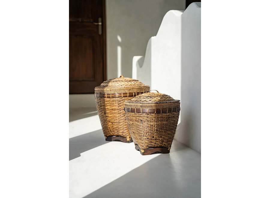 Il Cestino Colonial Storage - Naturale Marrone - L