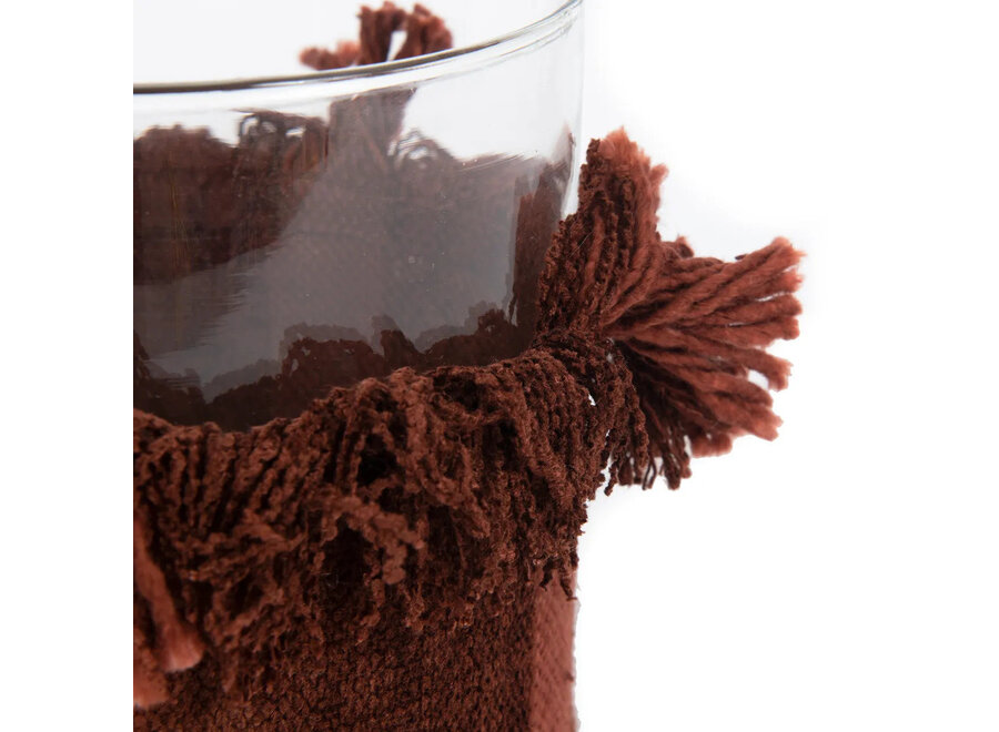 Le Bougeoir Oh My Gee - Velours Bordeaux - XL