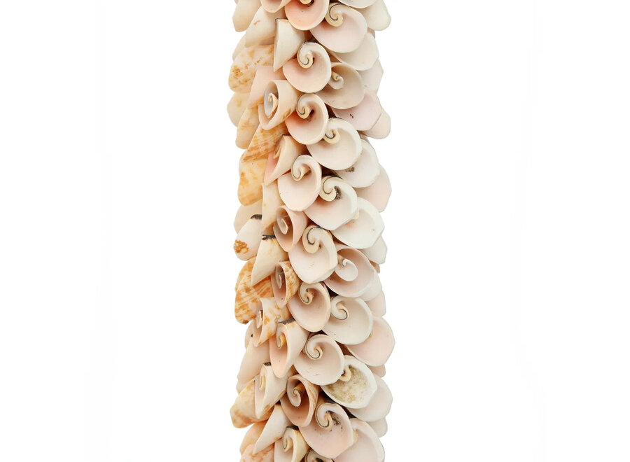 Die Shell & Baumwolle Quaste - Rosa