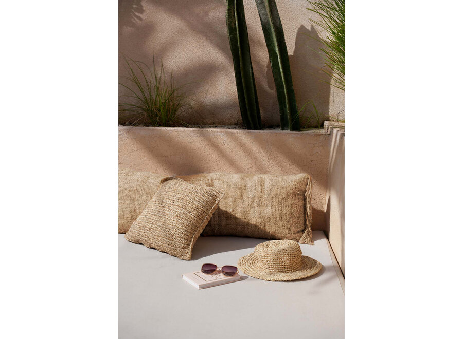 The Oh My Gee Cushion Cover - Beige - 35x100