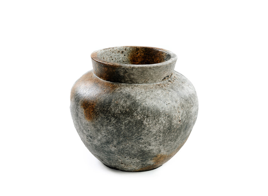 Le Vase Funky - Gris Antique - M
