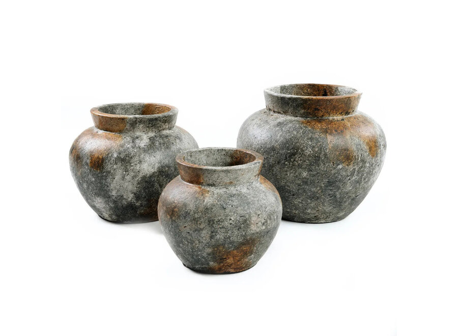 Il Vaso Funky - Grigio Antico - M