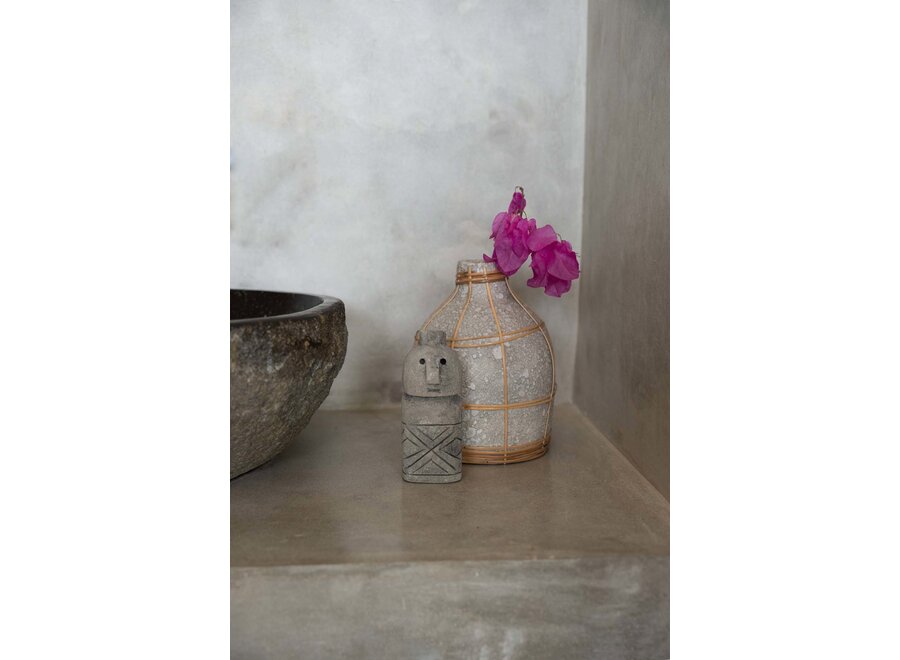 Le Vase Whoopy - Béton Naturel - S