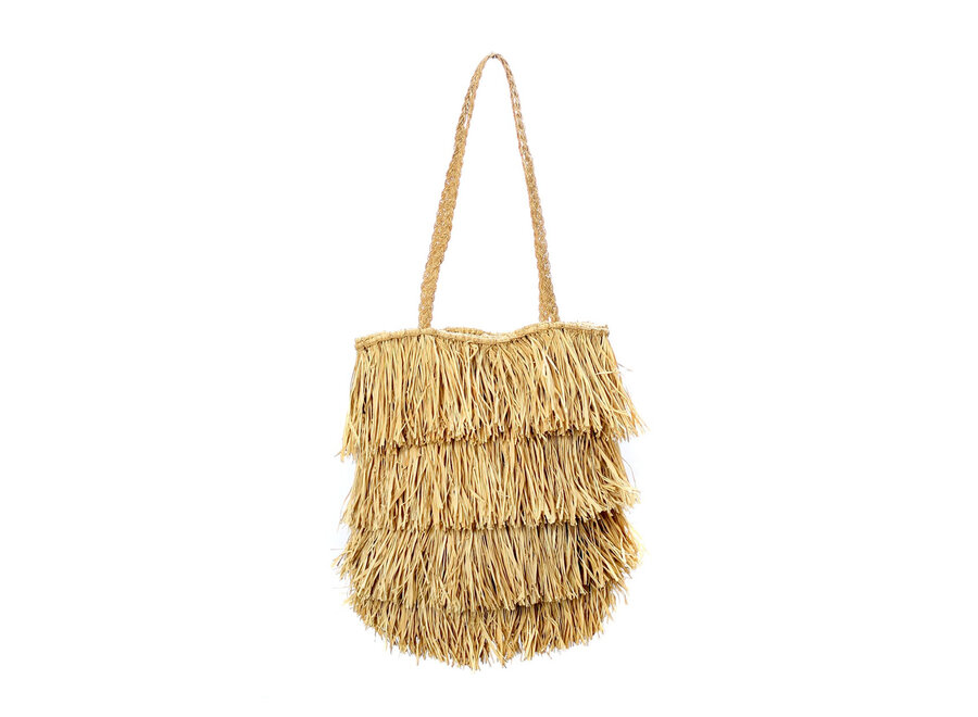 Die Raffia Bahamas Tasche - Natur