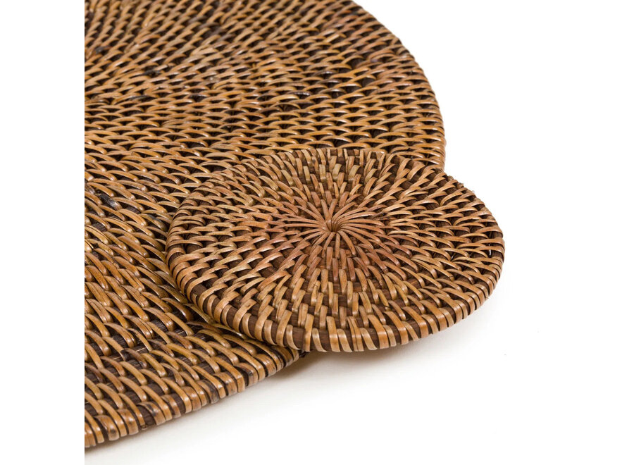 Le Set de Table Colonial - Brun Naturel