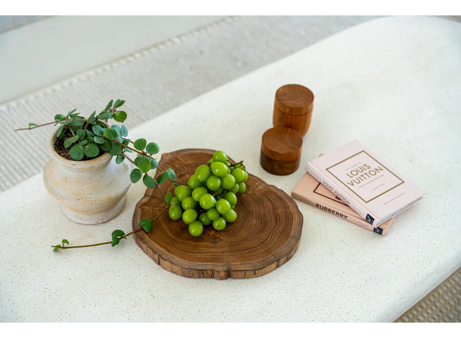 La Teak Root Tagliere