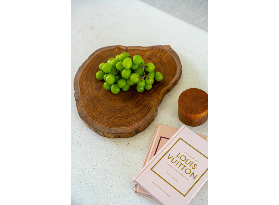 La Teak Root Tagliere