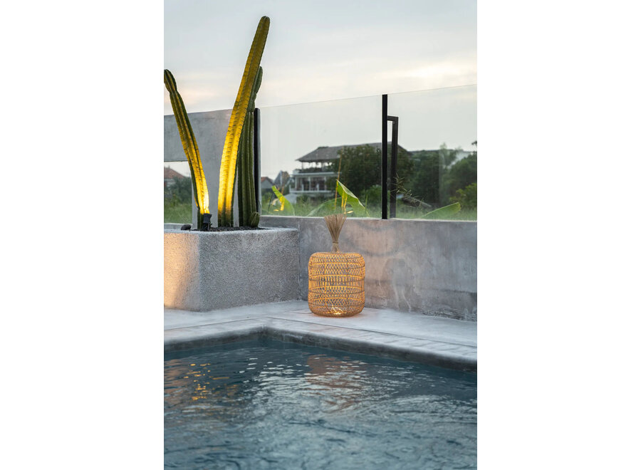 The Dumpling Floor Lamp - Pendant - Natural - L