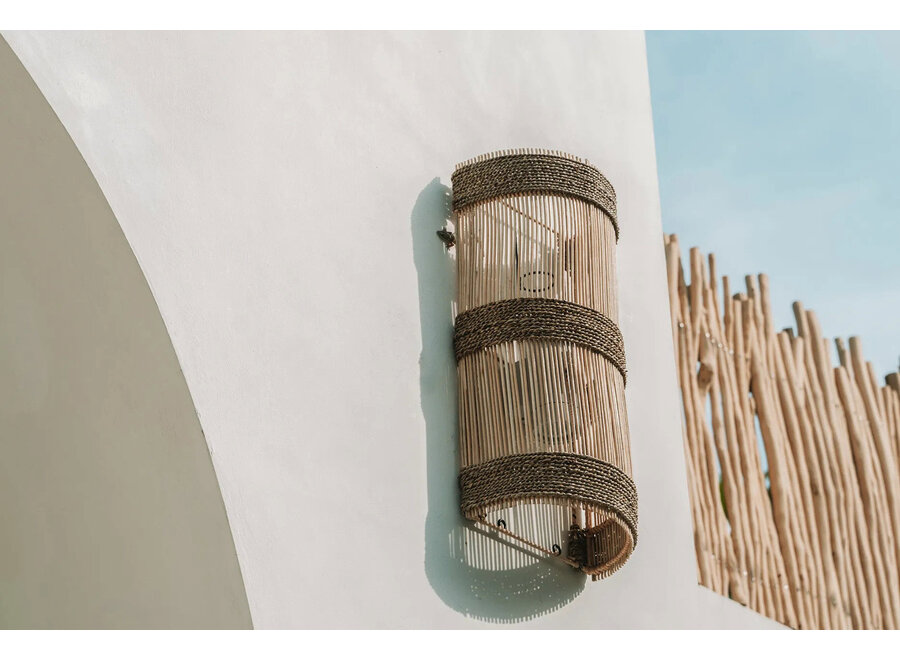 The Jalal Wall Applique - Natural - M