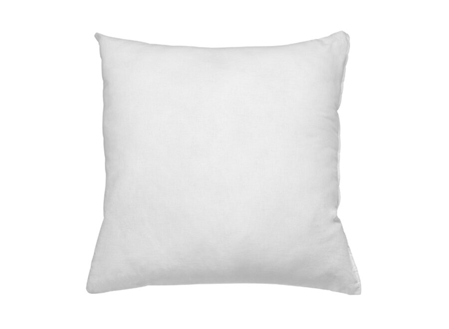 Weißes Innenkissen quadratisch - 60 x 60