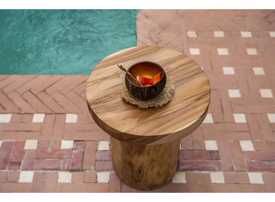 The Coco Food Bowl - Natural Gold