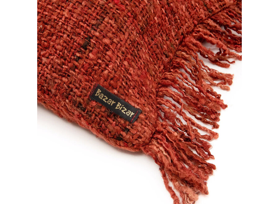 La Housse De Coussin Oh My Gee - Rouge Cerise - 35x100