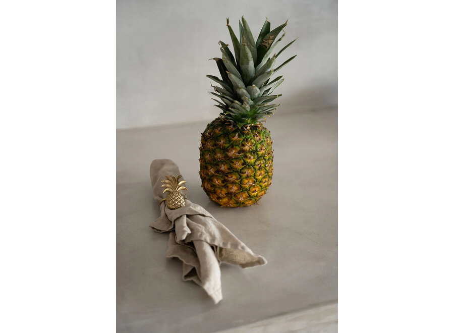 The Pineapple Napkin Ring - Gold