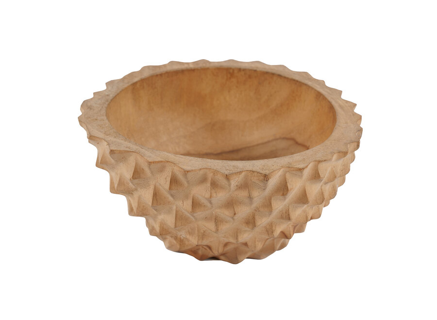 Die Teak Root Durian Schale - M