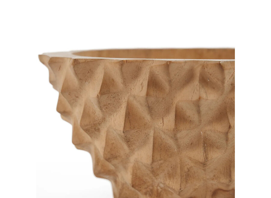 De Teak Root Durian Kom - M