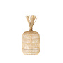 De Dumpling Vloerlamp - Hanglamp - Naturel - S